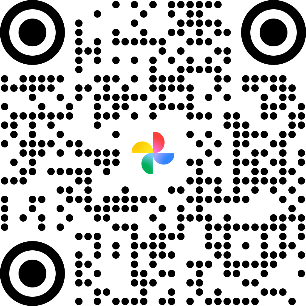QR code for sharing wedding photos